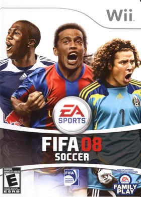 FIFA Soccer 08 box cover front